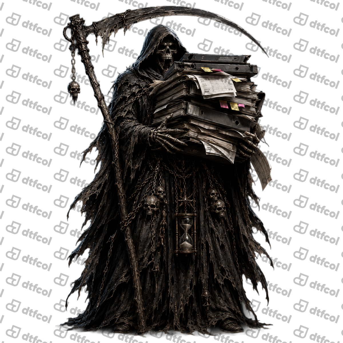 Halloween - Grim Reaper Paperwork