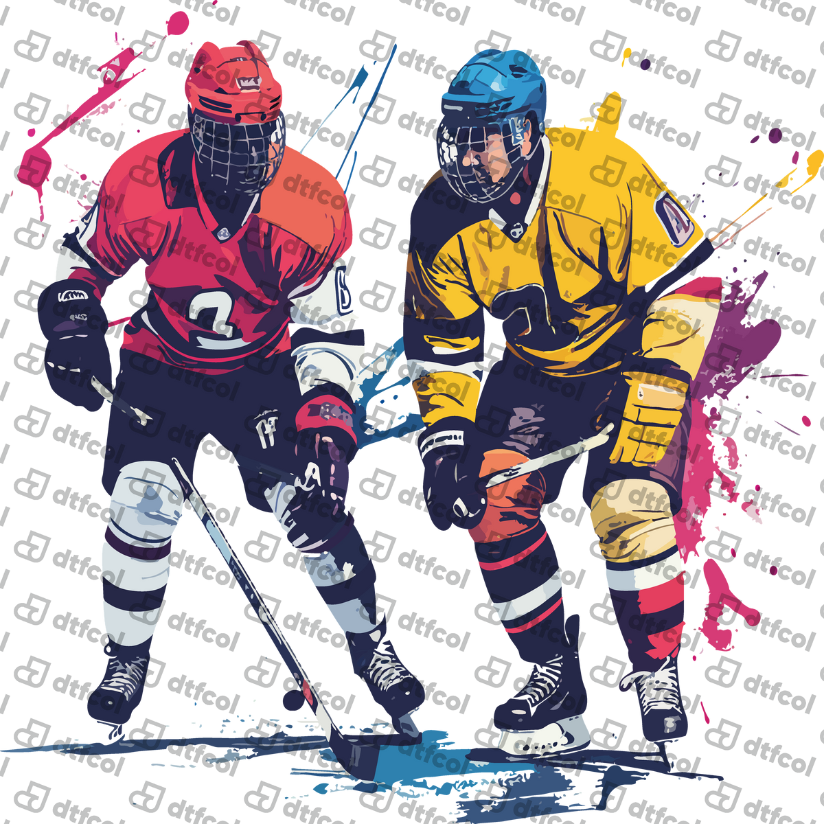 Winter Olympics - Dynamic Ice Hockey Duel