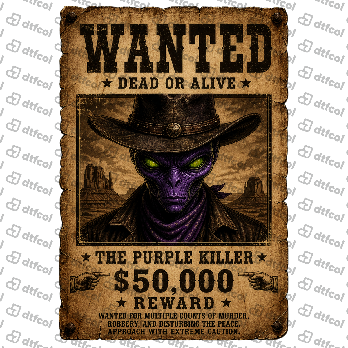 Warriors & Legends – Wanted: The Purple Killer