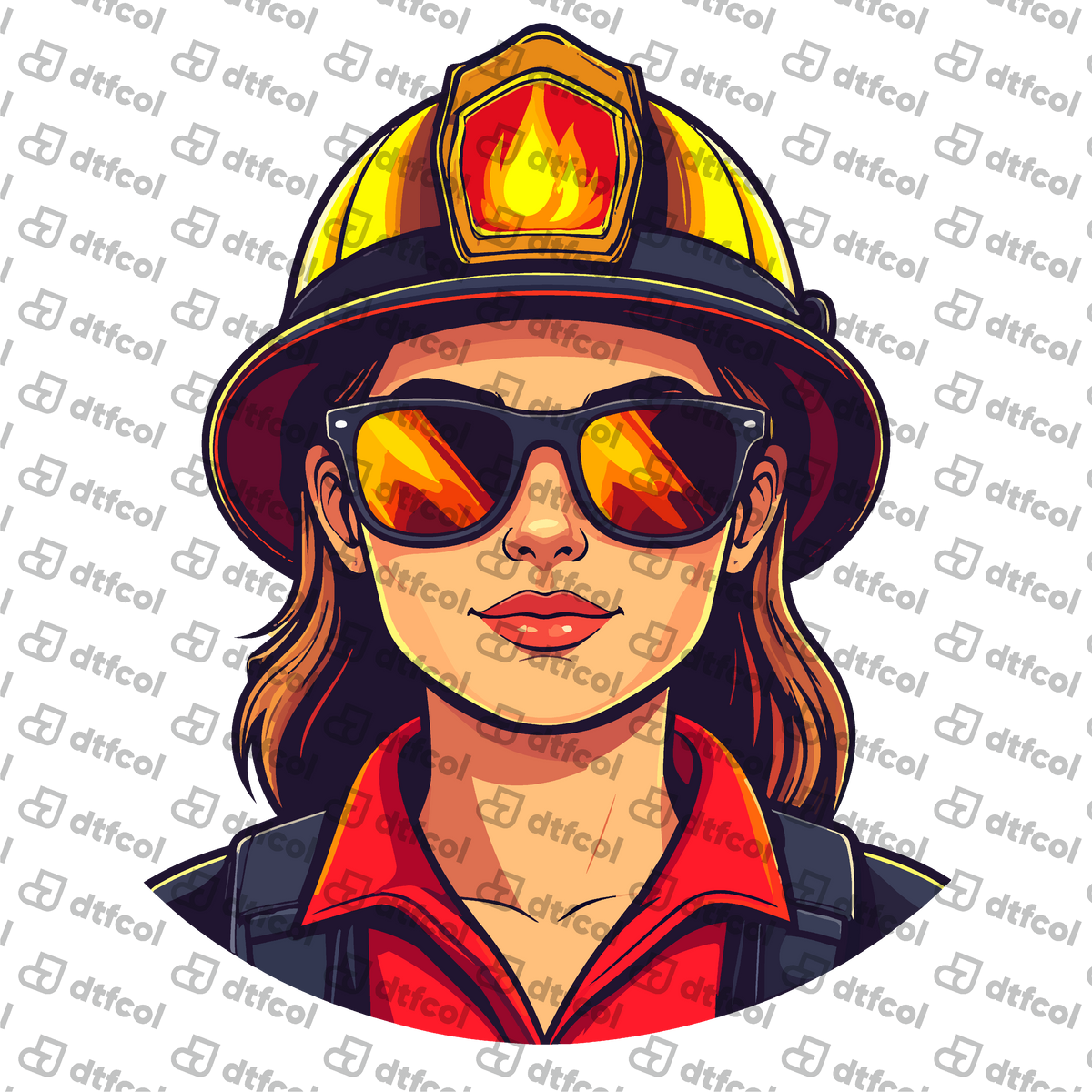 Occupation - Fierce Female Firefighter