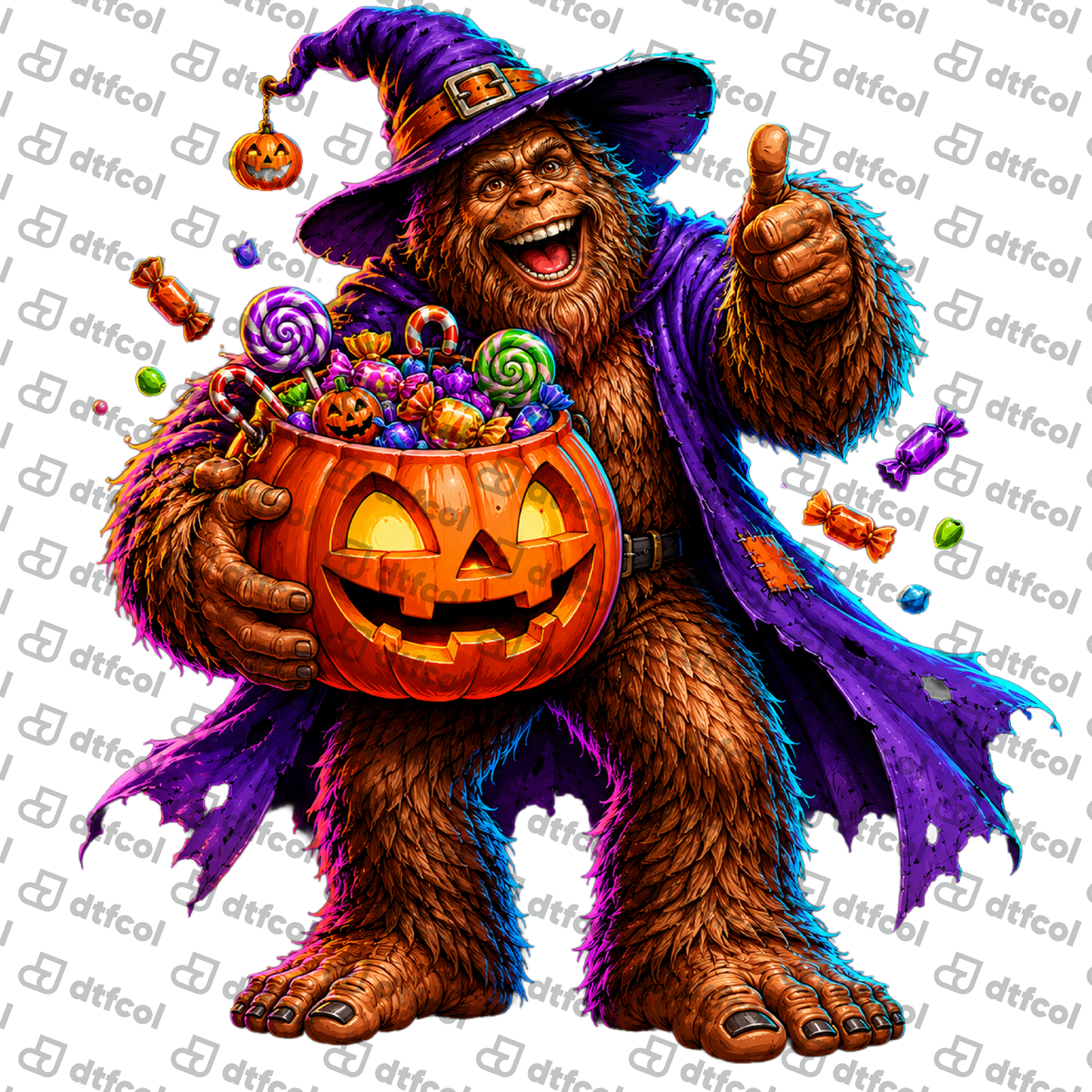 Halloween - Trick-or-Treat Bigfoot