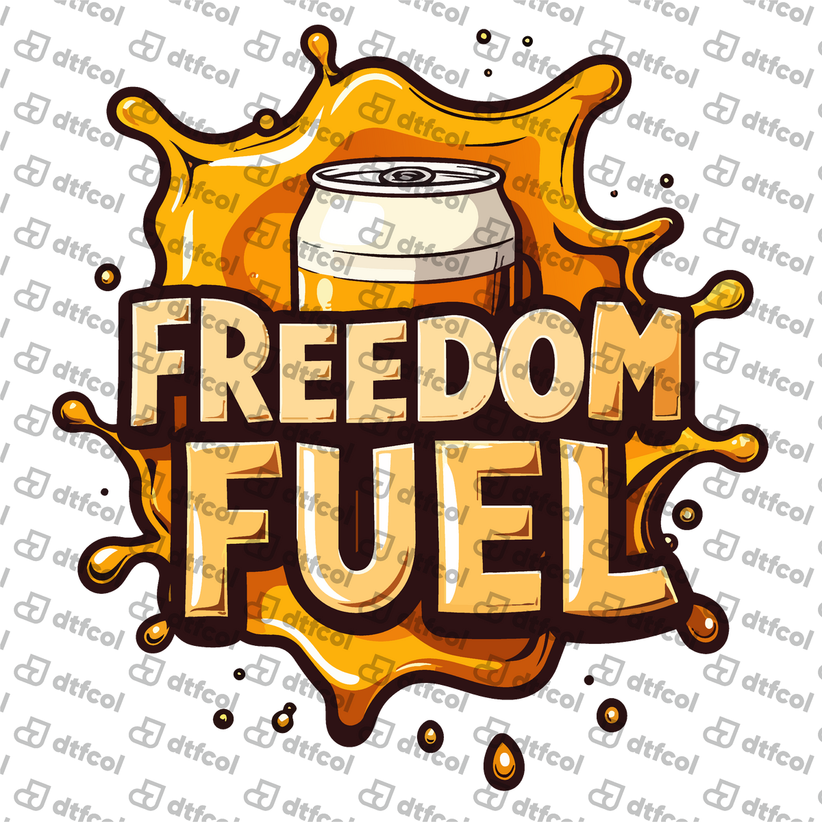 4th of July - Freedom Fuel Splash