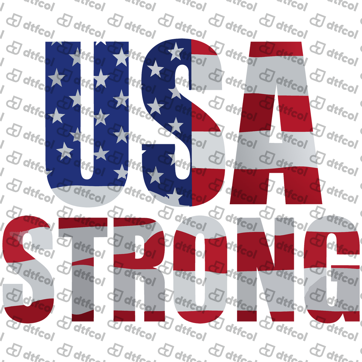 4th of July - USA Strong Flag