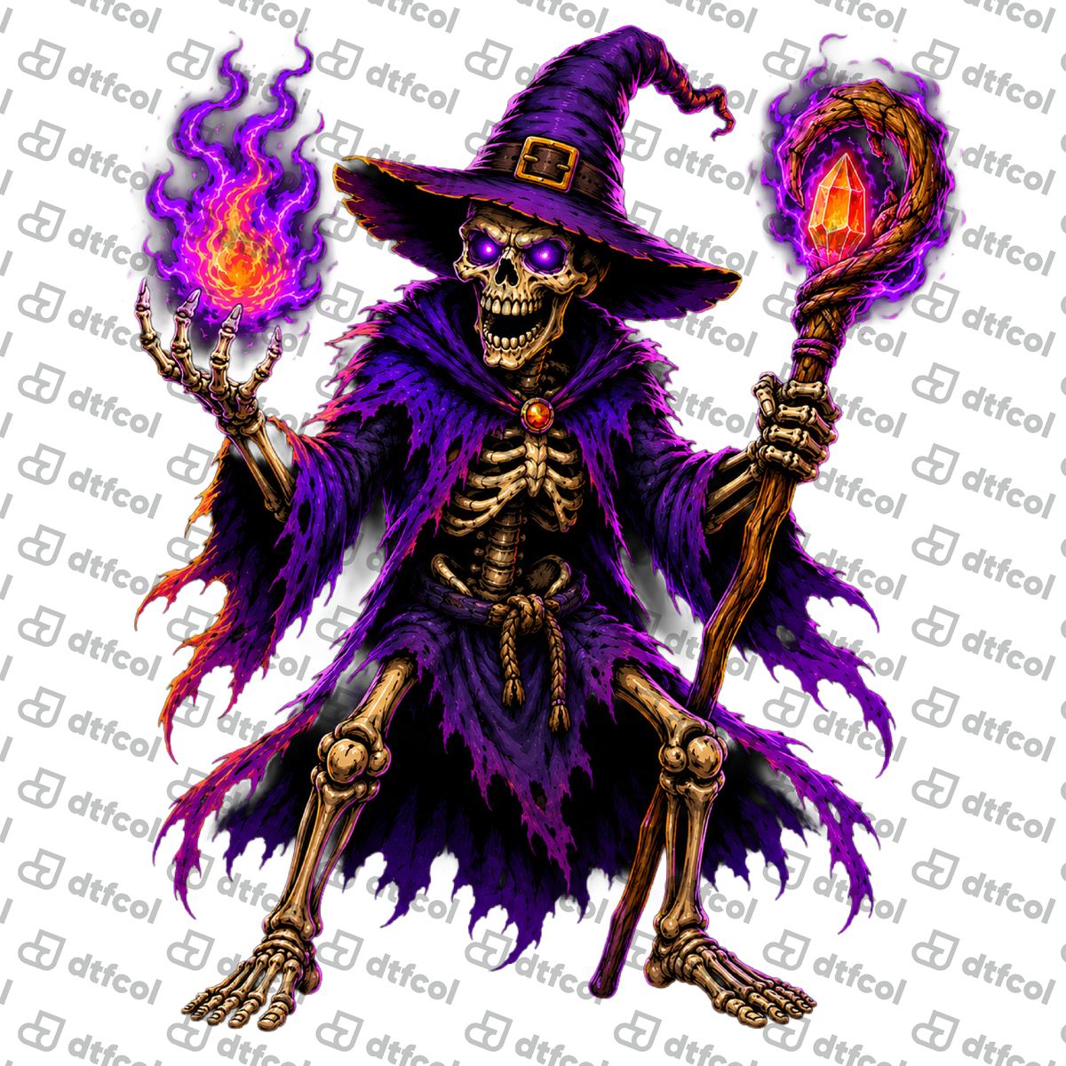 Halloween - Skeleton Witch