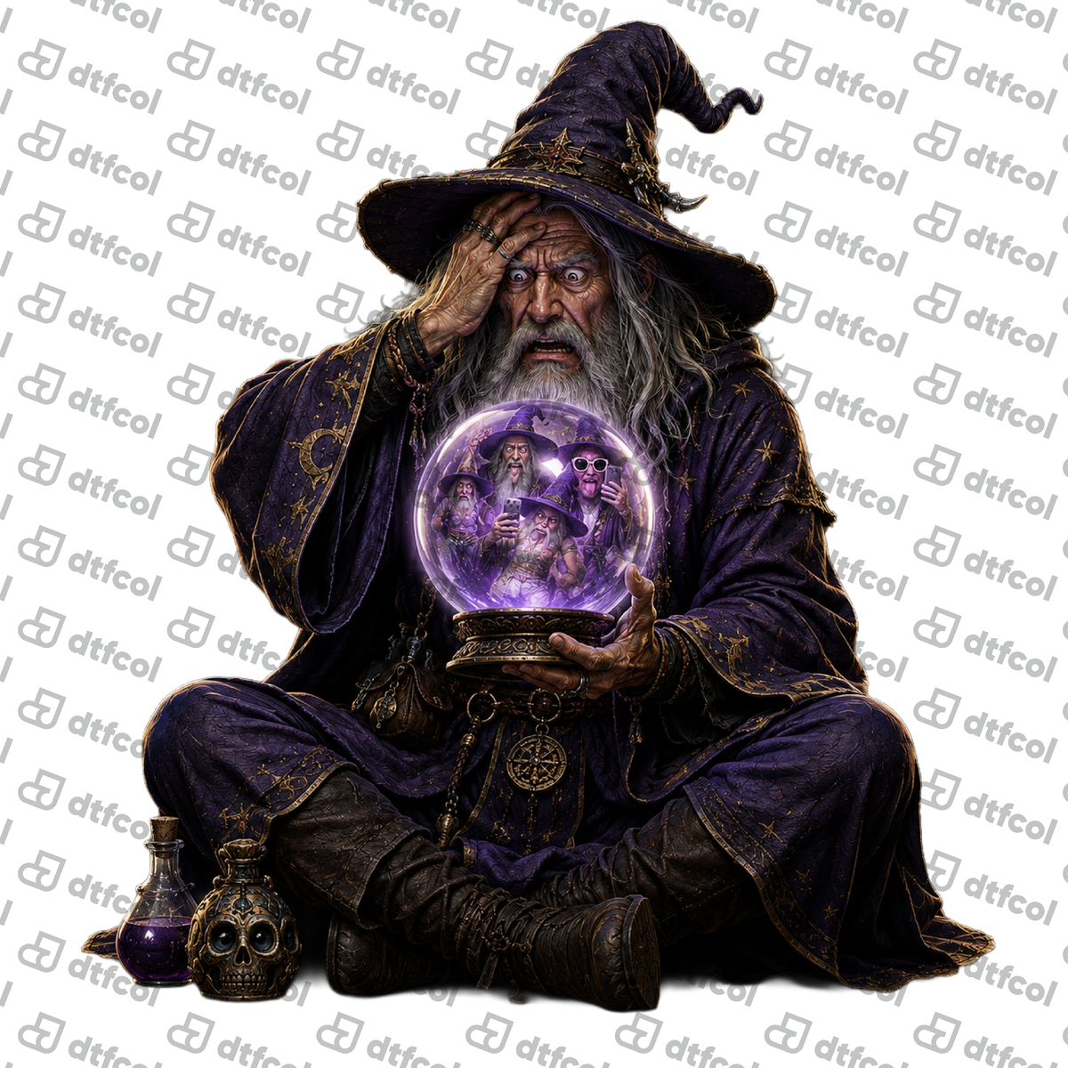 Warriors & Legends - The Wizard's Crystal Ball Selfie