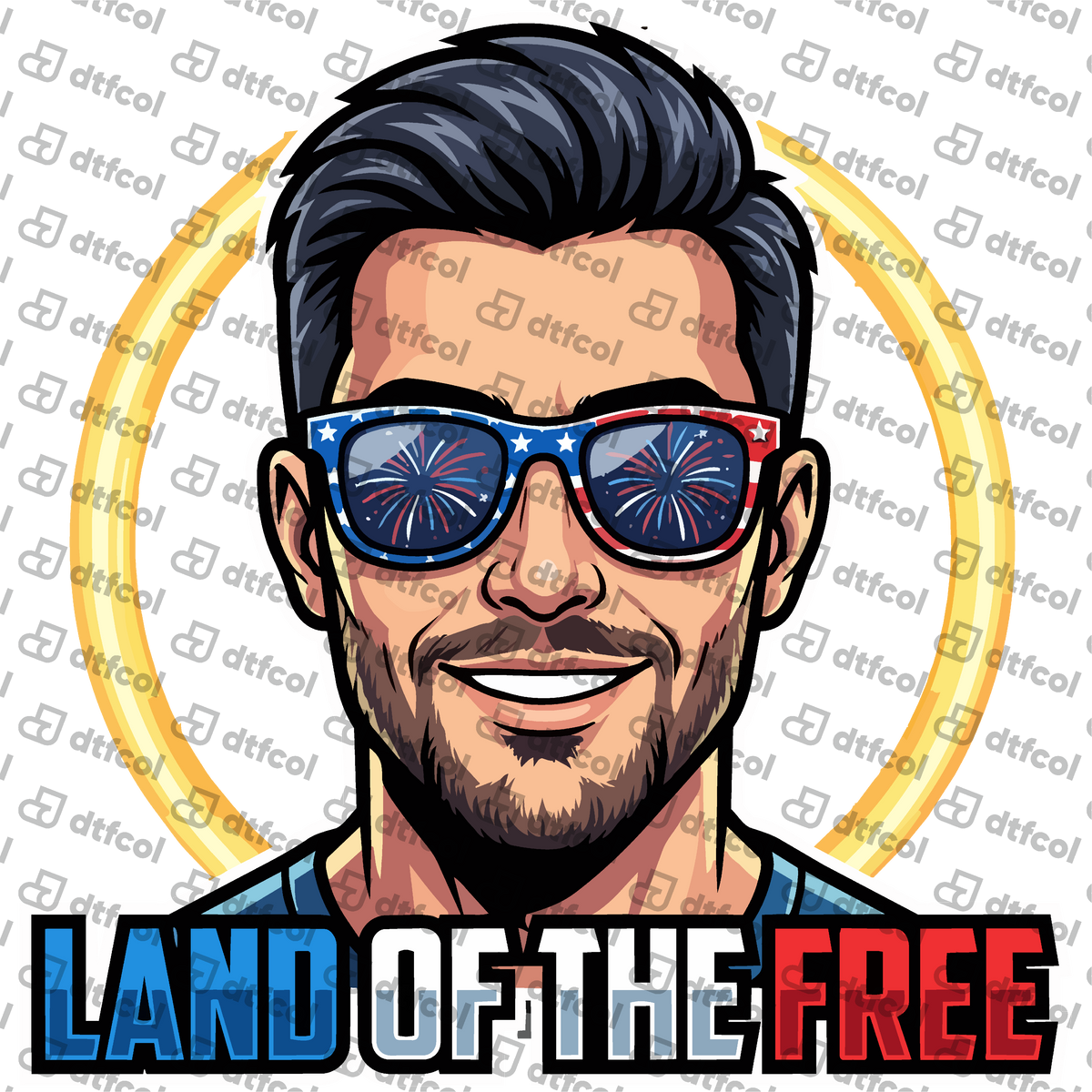 4th of July - Land of the Free Fireworks