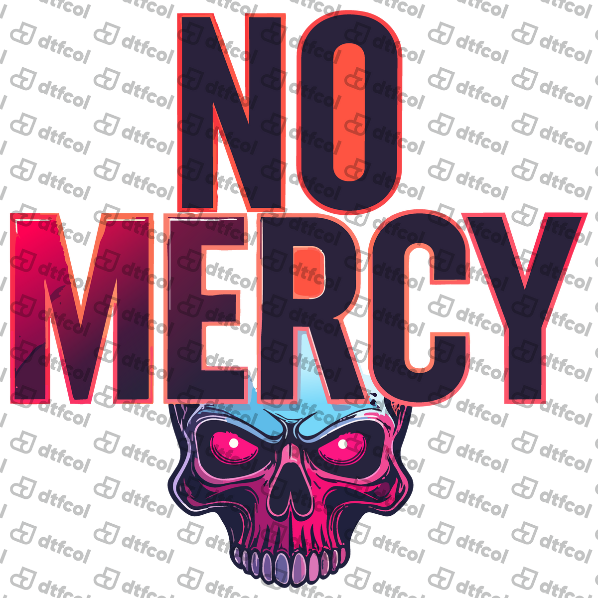 Warriors & Legends – No Mercy Neon Skull