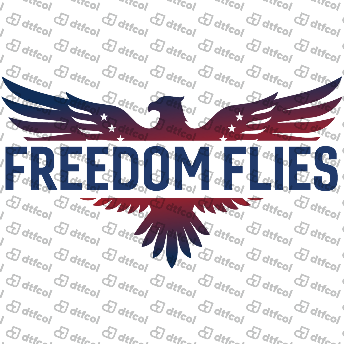 4th of July - Gradient Freedom Flies