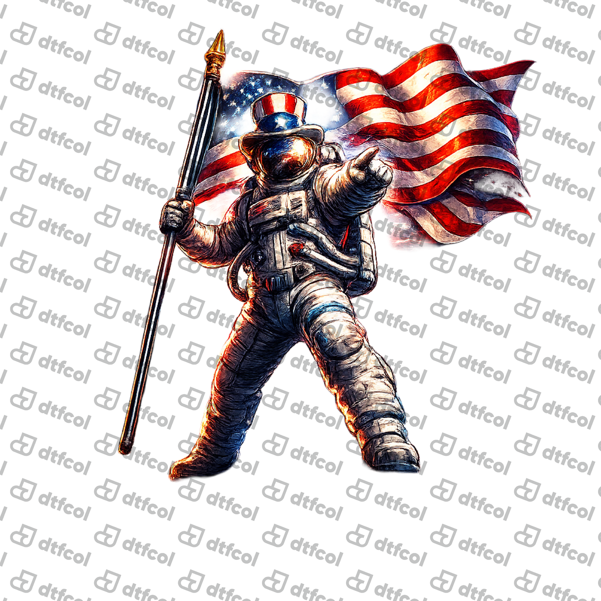 4th of July – Stars & Stripes Space Explorer