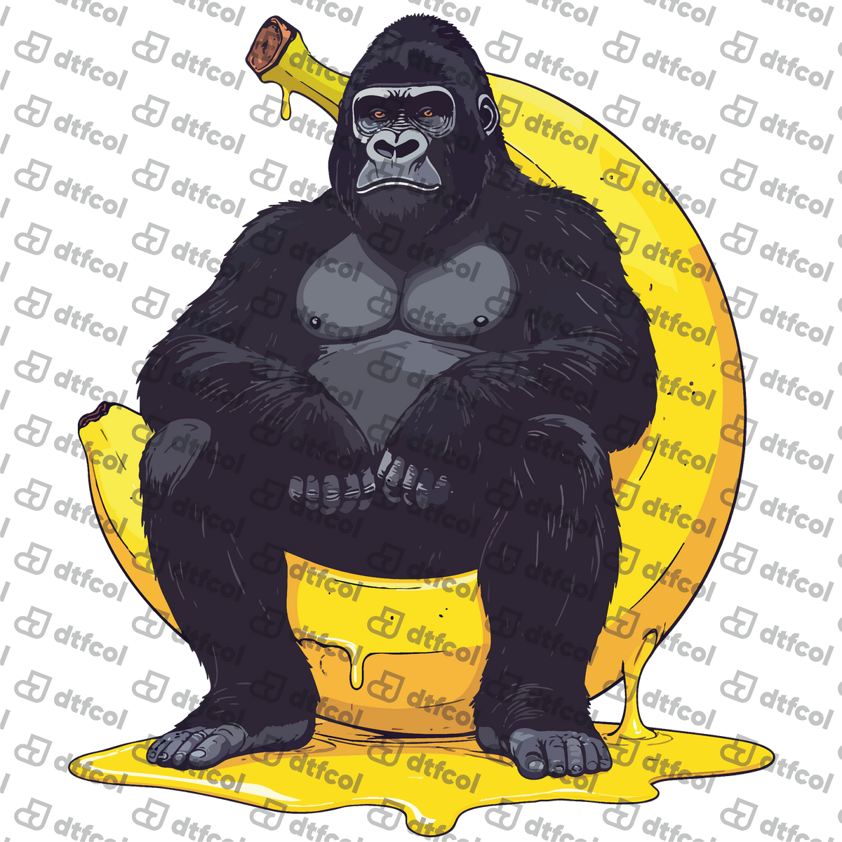 Animals - Banana Boss Gorilla