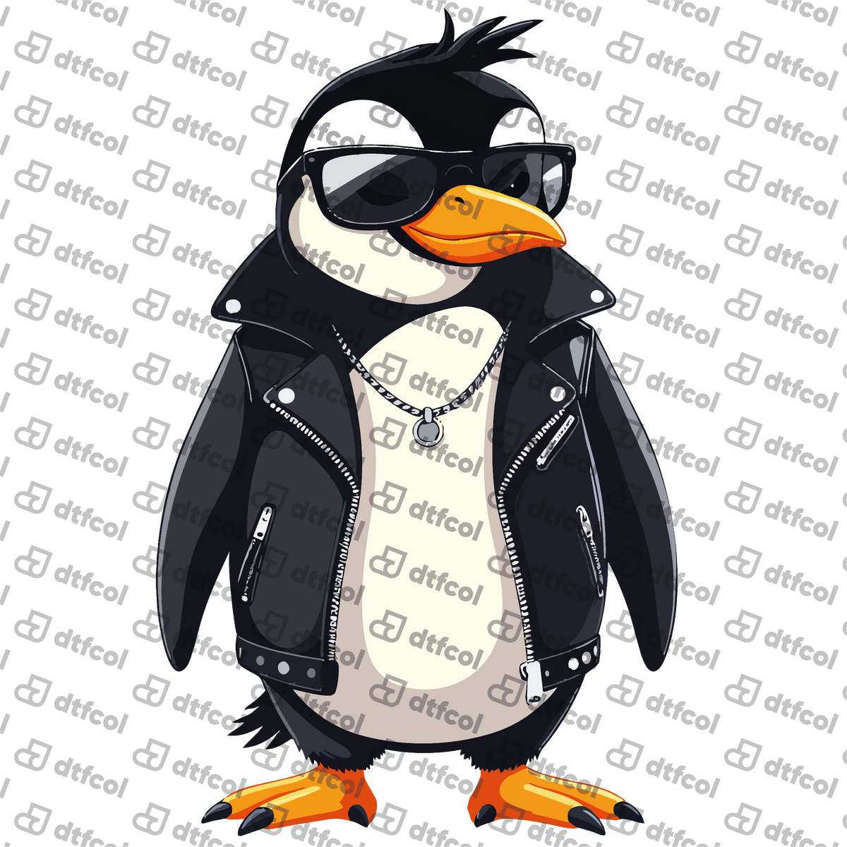 Animals - Biker Baddie Penguin