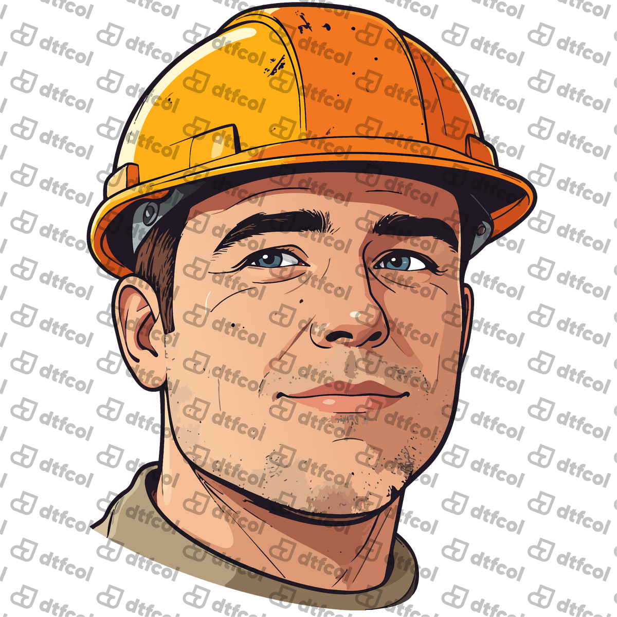 Occupation - Orange Hard Hat Hero