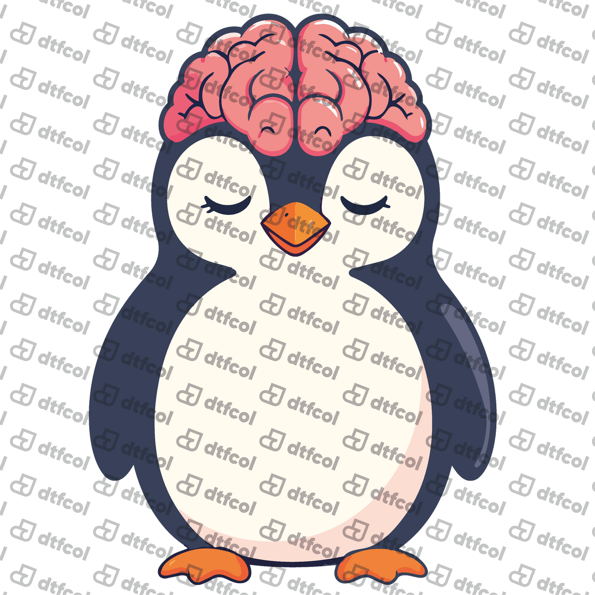 Animals - Big Brain Penguin