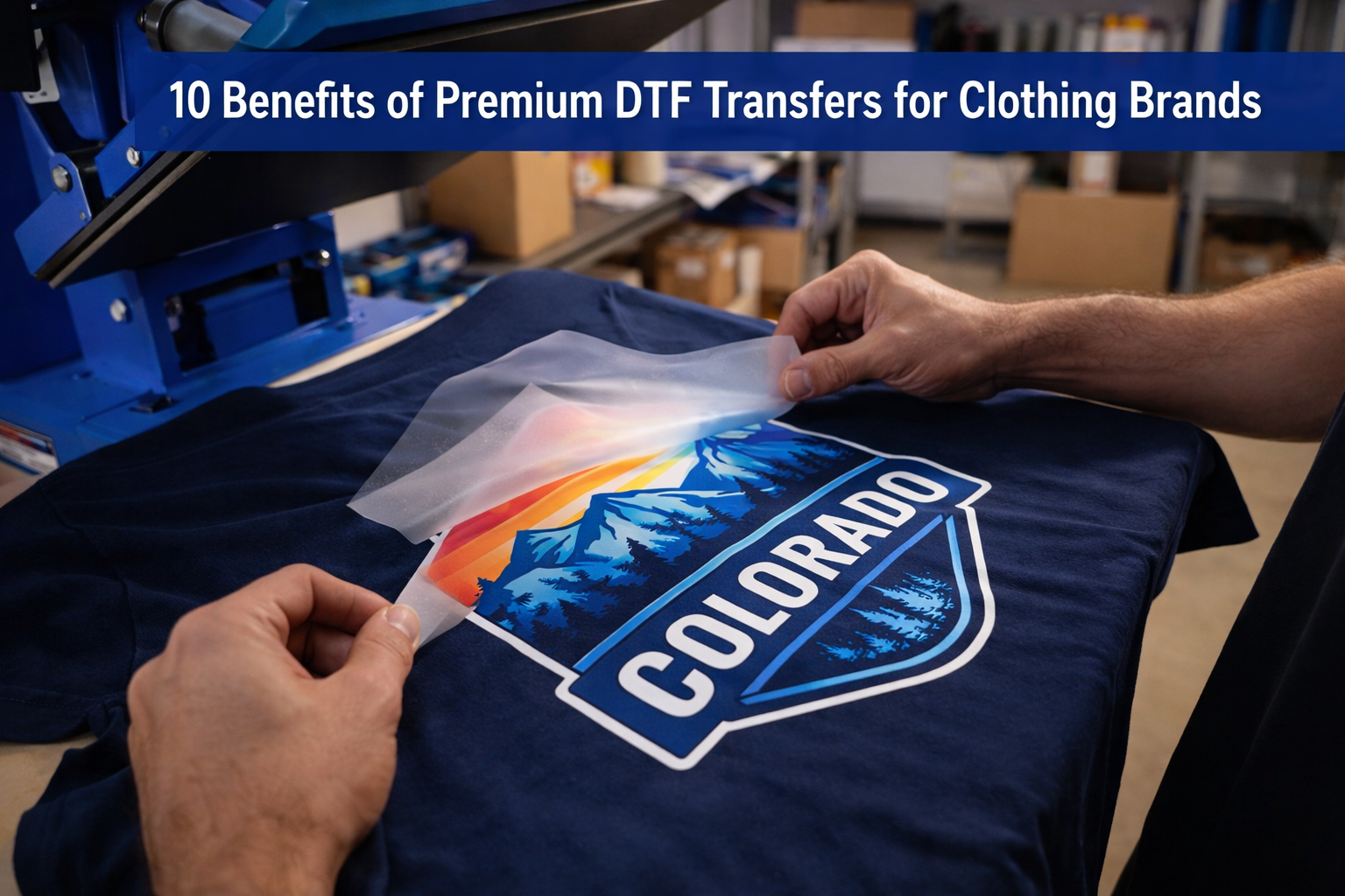 10 Benefits of Premium DTF Transfers for Clothing Brands