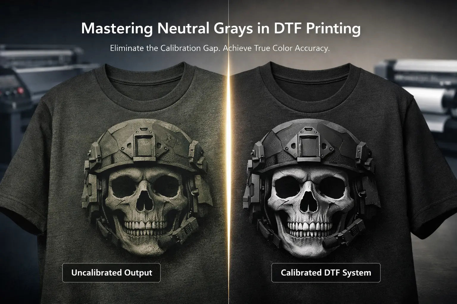 The Metamerism & Calibration Gap in DTF Printing: Mastering the Science of Neutral Grays