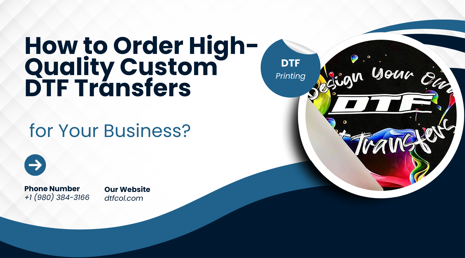 How to Order High-Quality Custom DTF Transfers for Your Business?