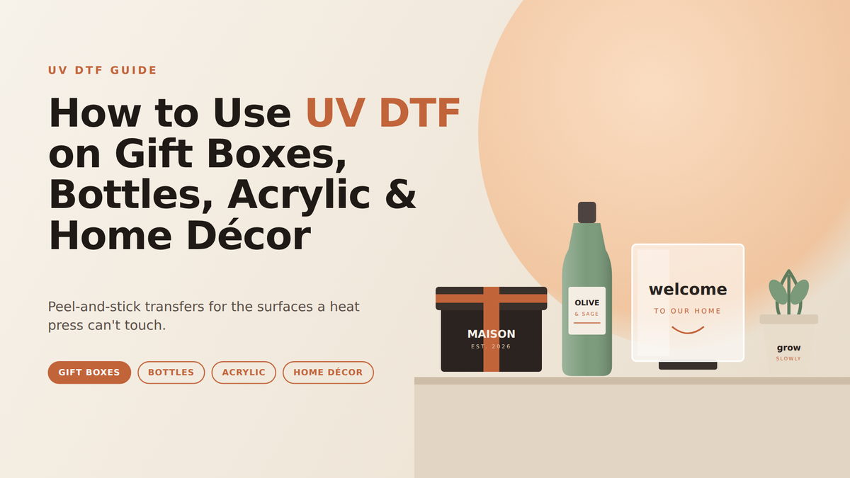 Halloween DTF & UV DTF Transfers for Small Businesses, Retailers & Events