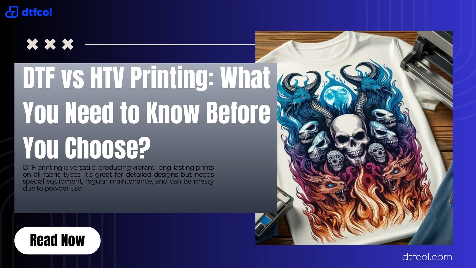 DTF vs HTV Printing: What You Need to Know Before You Choose?