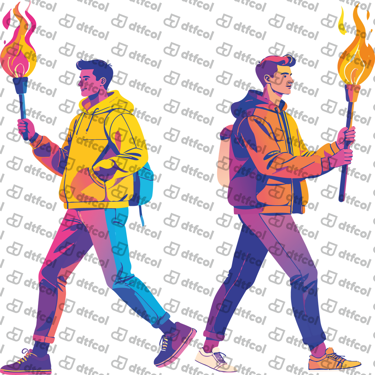 Winter Olympics - Torchbearers of the Frozen Games
