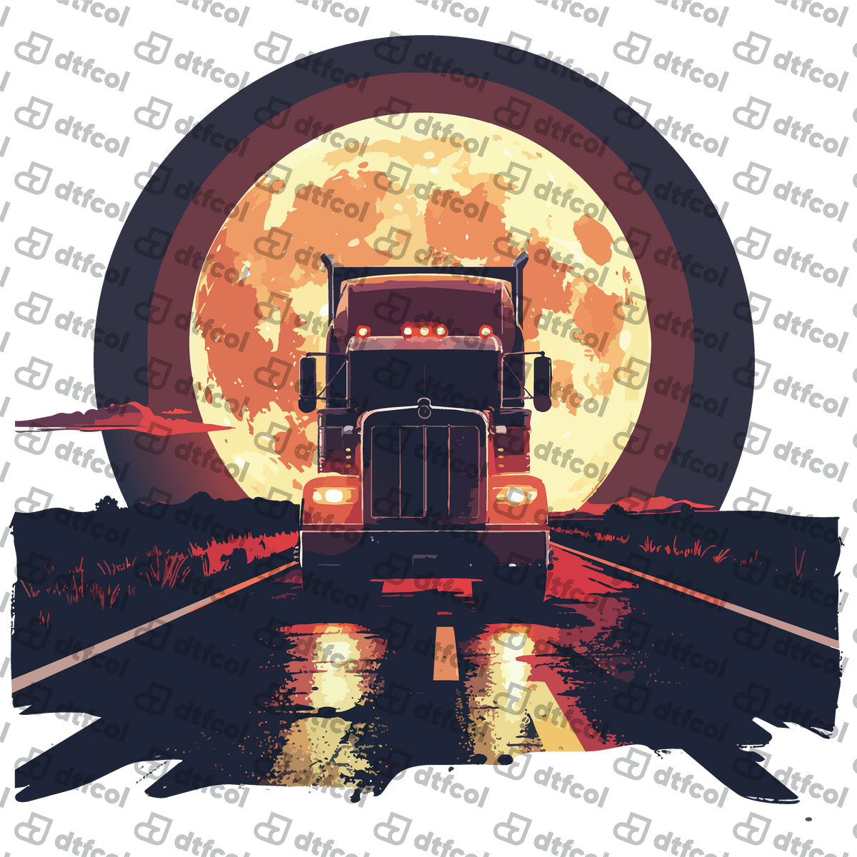 Occupation - Moonlit Highway Big Rig