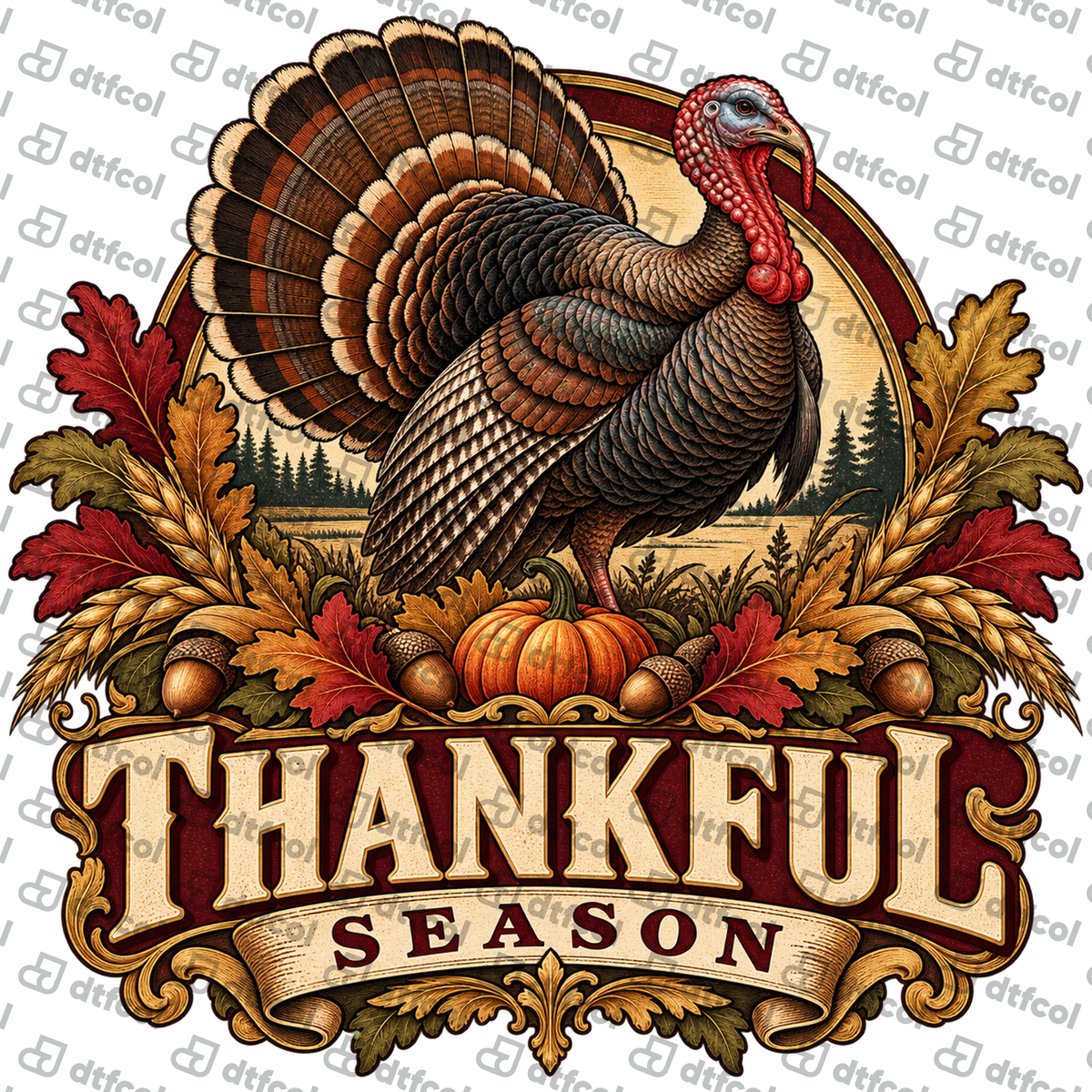 Thanksgiving - Thankful Season Turkey